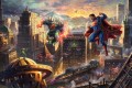 Superman El Hombre de Acero Película de Hollywood Thomas Kinkade